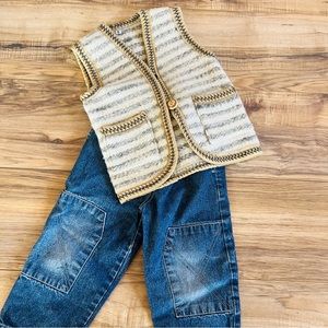 Vintage Wool Vest Size 4